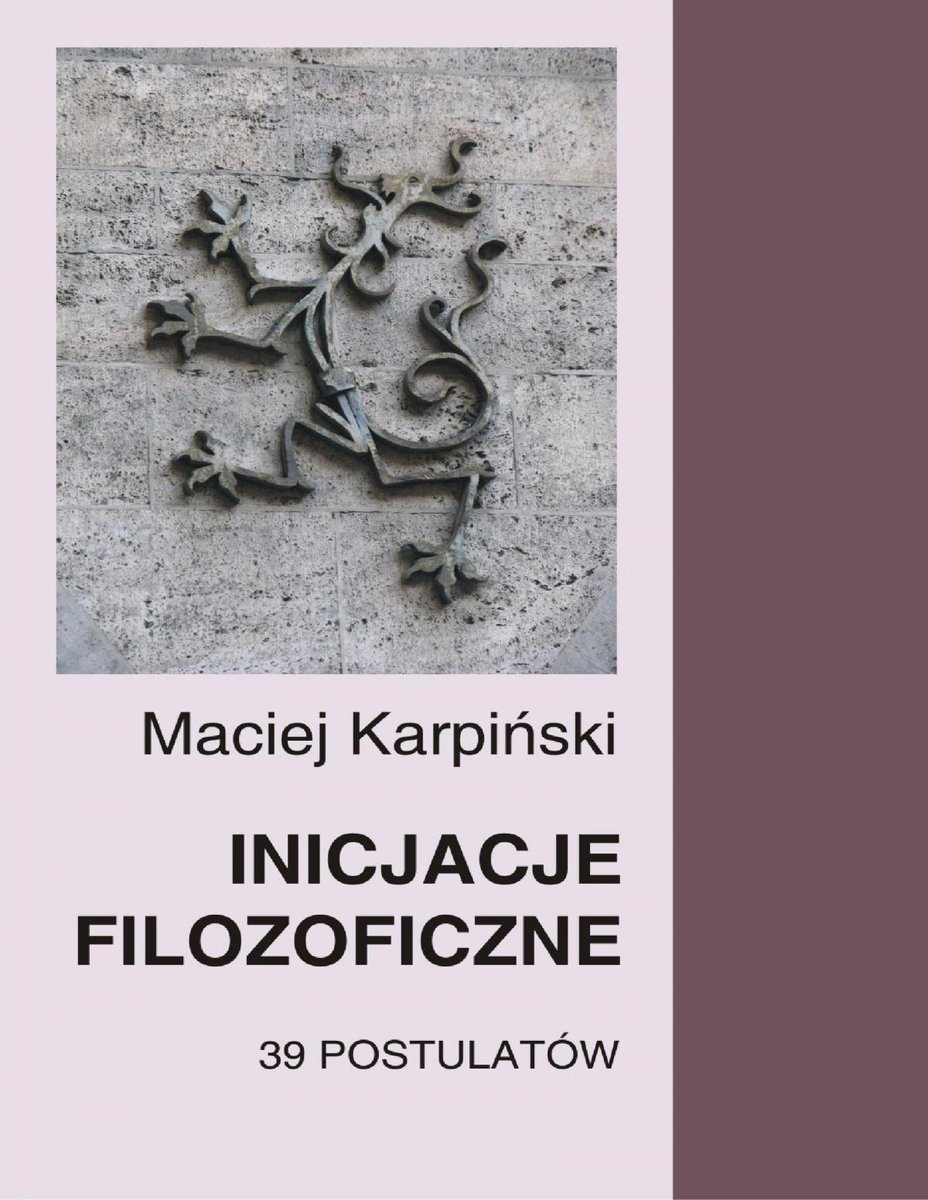 Inicjacje filozoficzne. 39 postulatów - ebook PDF