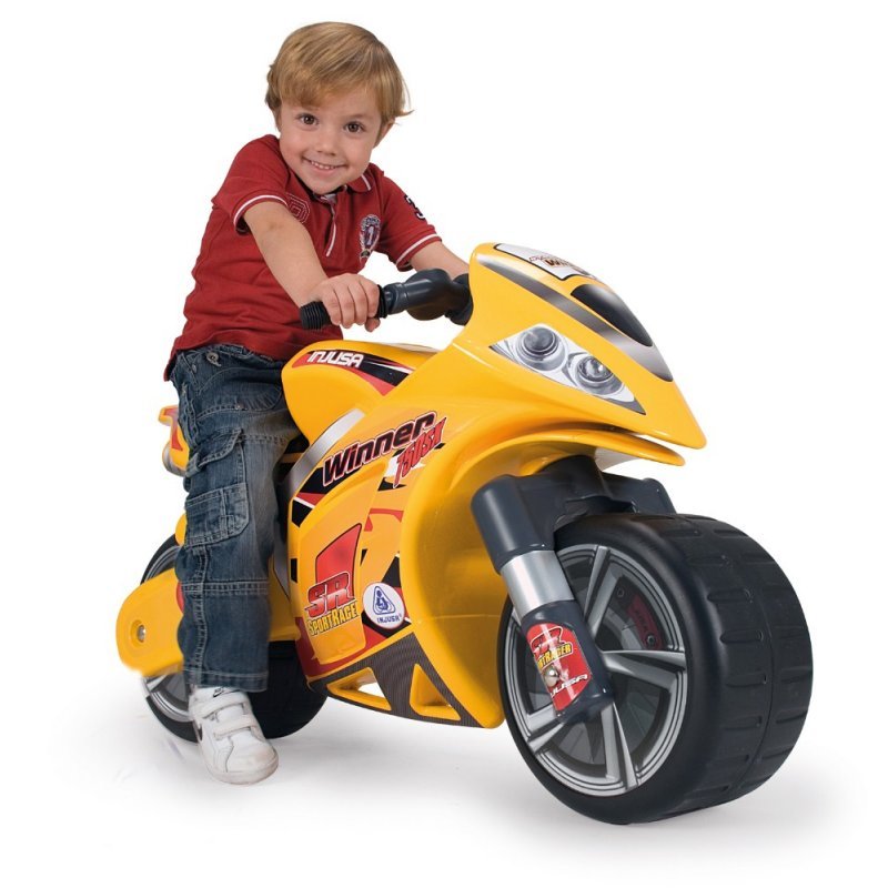 Injusa, jeździk motor biegowy, Winner