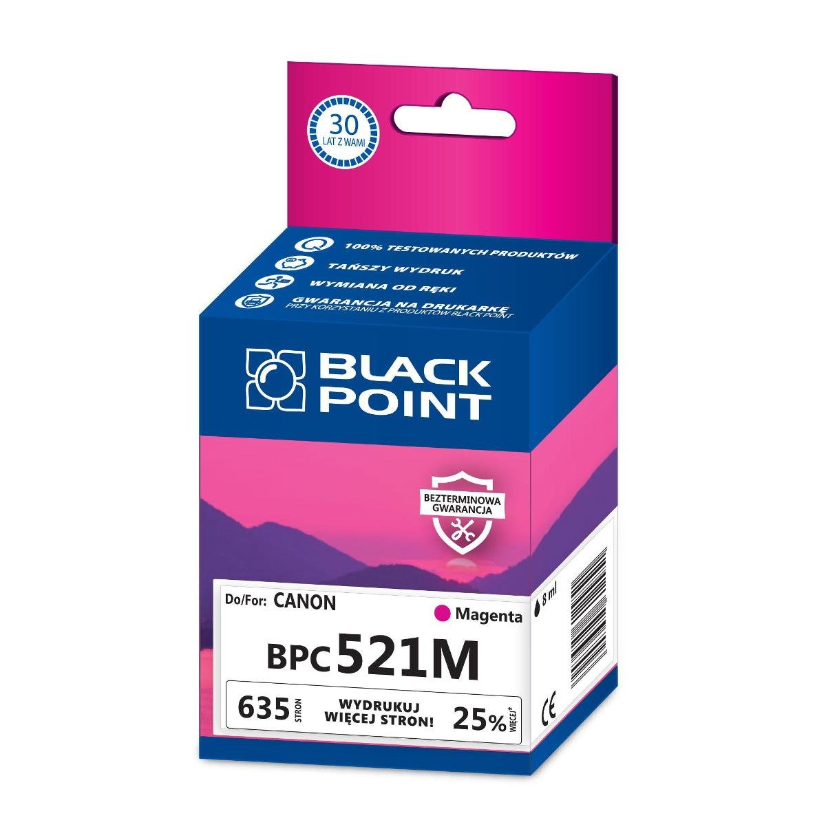 Ink/Tusz BP (Canon CLI-521M) [BPC521M]-Zdjęcie-0