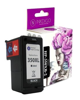 INKDIGO 350 XL zgodny tuszy do HP 4260 5742 6413 Czarny - Inkdigo