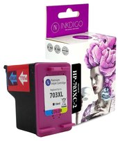 INKDIGO 703 XL zgodny Tusz do HP Deskjet 730 109a 209a kolor