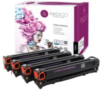 INKDIGO CB540A - CB543A zgodny zestaw Tonerów do HP Laserjet 1312CB 1312CI 1312EB CMYK