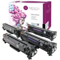 INKDIGO CRG-718 zgodny zestaw Tonerów do CANON I-Sensys LBP-7200 CMYK