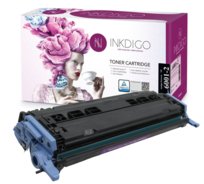INKDIGO Q6001A zgodny Toner do HP LaserJet 1600 2605DN CM1017 2600N CM1015 Cyan