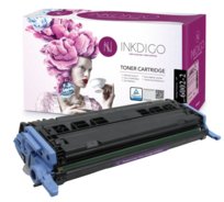 INKDIGO Q6002A zgodny Toner do HP LaserJet 1600 2605DN CM1017 2600N CM1015 Yellow