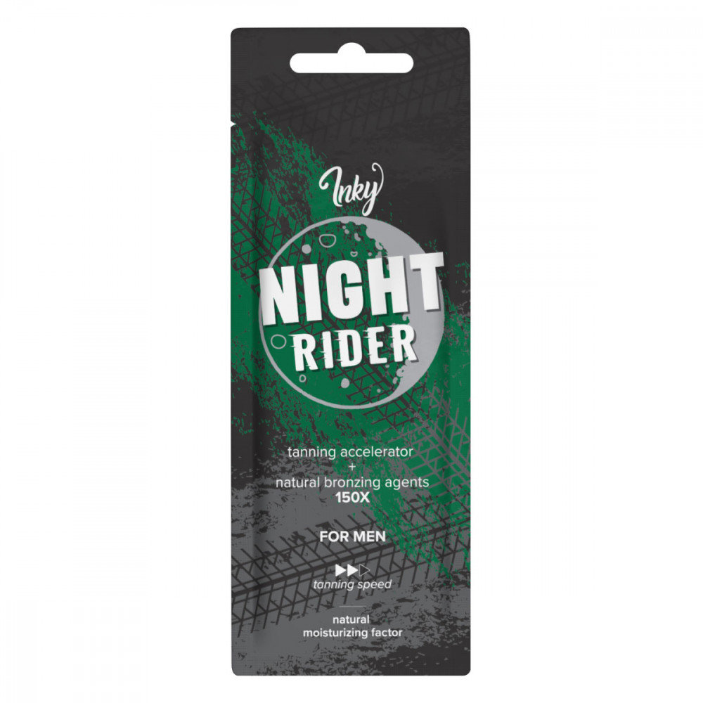 Фото - Крем для засмаги Inky, Night Ride,r 150x Przyspieszacz Opalania, 15ml