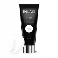 INLAQ Akrylożel do Paznokci Perfect White Budujący Acrylgel 30ml HEMA Free INLAQ