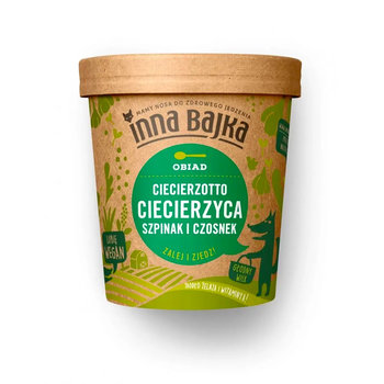 Inna Bajka, ciecierzotto ciecierzyca ze szpinakiem i czosnkiem, 70 g - Inna Bajka