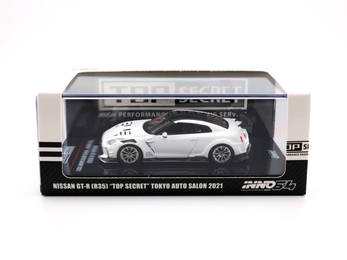 ミニカー Inno64 Tokyo auto salon R35 top secret INNO64 Nissan GT-R (R35) Top Secret Tokyo Auto Salon 2021