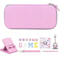 INNOAURA Etui Pokrowiec Ochronne Konsoli Nintendo Switch 1 i OLED Różowe Inny producent