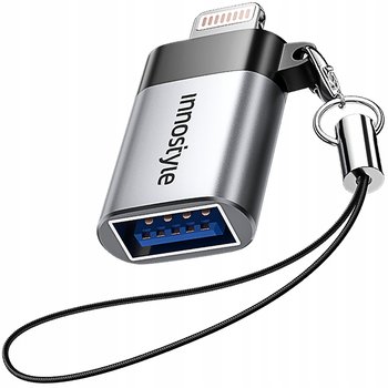 INNOSTYLE ADAPTER PRZEJŚCIÓWKA USB-A 3.0 DO LIGHTNING IPHONE IPAD 3A OTG - inna (Inny)