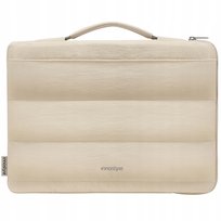 INNOSTYLE DAMSKA TORBA NA LAPTOPA 15 6 16 WODOODPORNA STRATUS SLEEVE BEŻOWA
