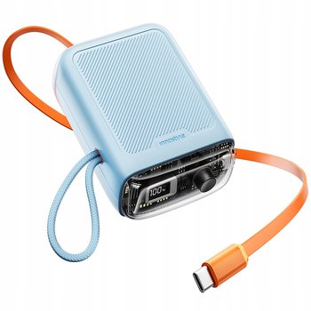 INNOSTYLE MINI POWERBANK 10000MAH 2X USB-C TYP C 33W ROZWIJANY KABEL USB-C - inna (Inny)