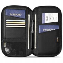 INNOSTYLE SASZETKA PODRÓŻNA NA DOKUMENTY ORGANIZER WODOODPORNA ANTY-RFID