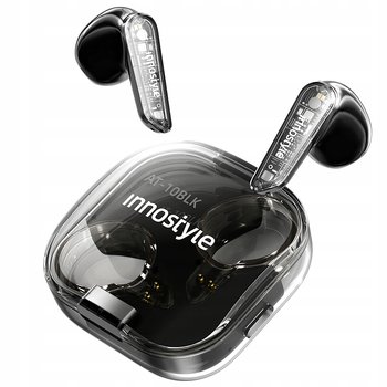 INNOSTYLE SŁUCHAWKI BEZPRZEWODOWE DOUSZNE BLUETOOTH V5.3 Z MIKROFONEM ETUI - inna (Inny)