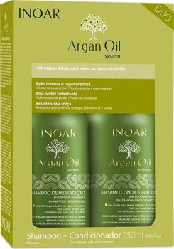 Inoar Argan Oil Duopack, Zestaw kosmetyków do włosów, 2 szt. - INOAR
