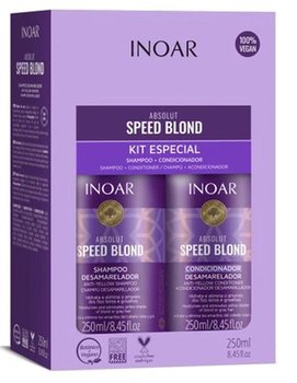 Inoar Speed Blond Duopack, Zestaw kosmetyków do włosów, 2 szt. - INOAR