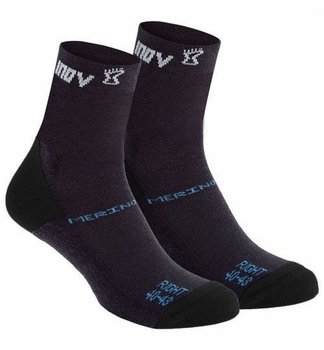 Inov-8, Skarpety 2-pary, Merino Sock High, czarne, rozmiar 36-40 - inov-8