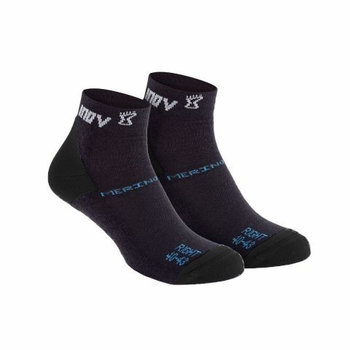 Inov-8, Skarpety 2-pary, Merino Sock High, czarne, rozmiar 44-47 - inov-8
