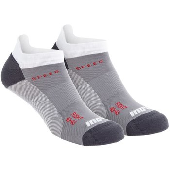 Inov-8, Skarpety 2-pary, Race Elite Sock Low, biało-szare, rozmiar 44-47 - inov-8