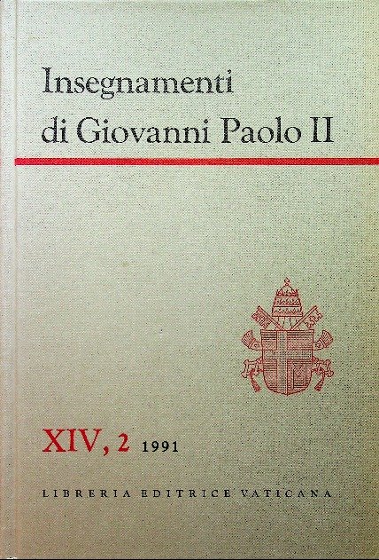 Insegnamenti di Giovanni Paolo II Tom XIV Część 2 - W opisie | Książka ...