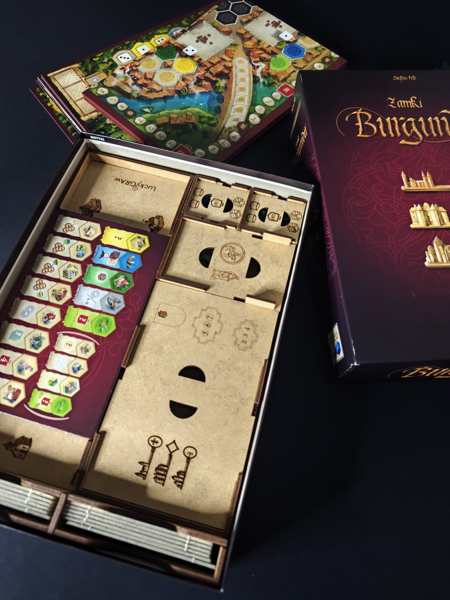 Insert do gry Zamki Burgundii Big Box