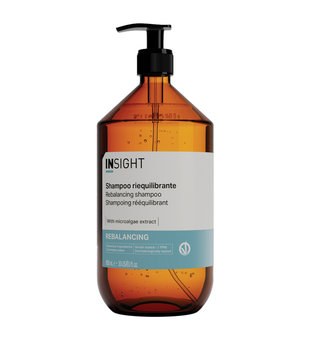 Insight Rebalancing Szampon do Przetłuszczającej się Skóry Głowy i Włosów z Ekstraktami z Brzozy Grejpfruta Lawendy i Oleju Herbacianego 900ml - Insight