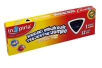 Inspiria Kredka Trójkątna Ołówkowa Jumbo Opakow. 12 Sztuk Kolor Niebieski Inspiria