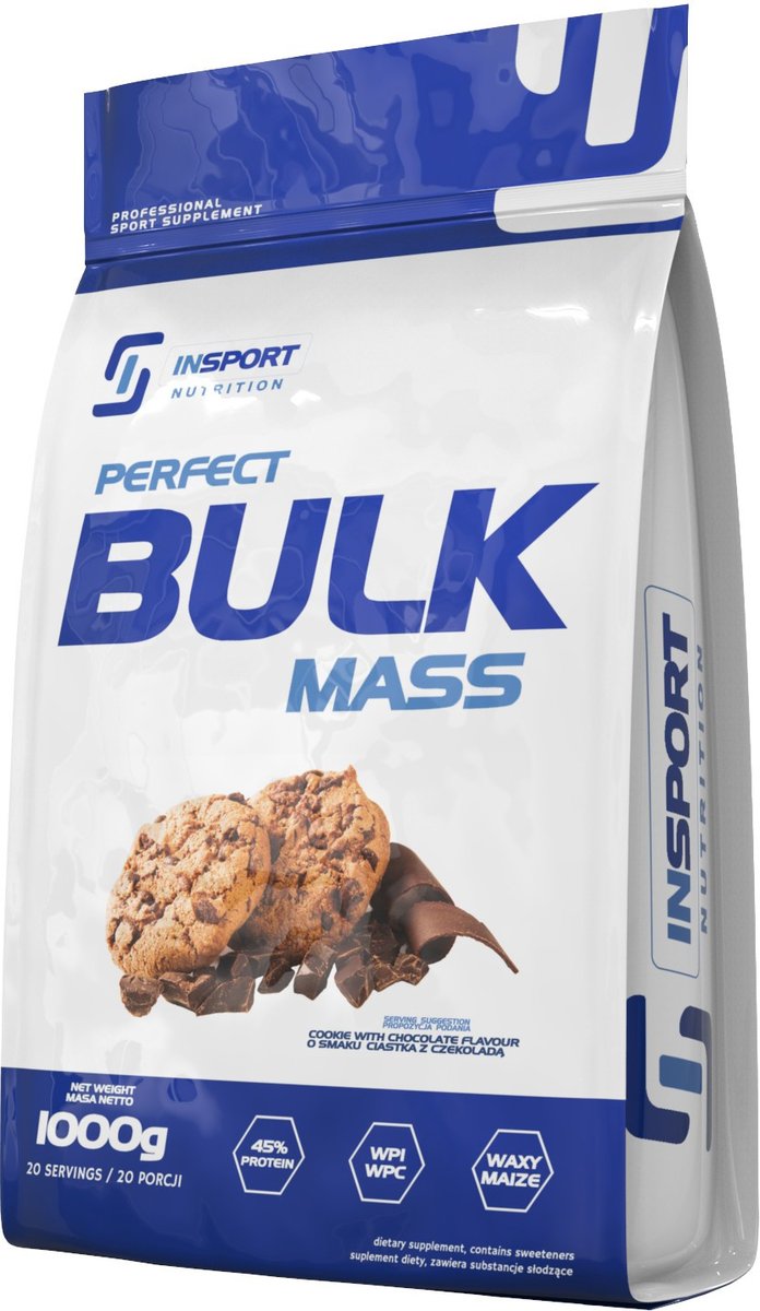 Insport Nutrition Perfect Bulk Mass 1000G Ciastko + Czekolada Insport