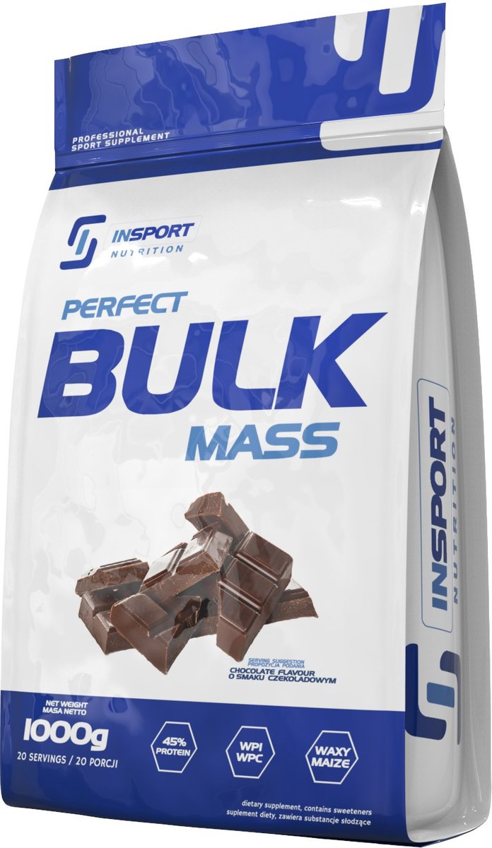 Insport Nutrition Perfect Bulk Mass 1000G Czekolada Insport Nutrition