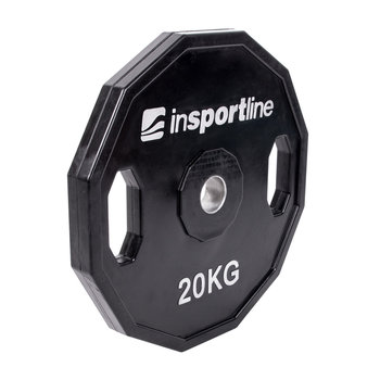 inSPORTline, Gumowane obciążenie, Ruberton, 20 kg - inSPORTline