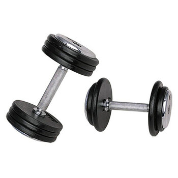 inSPORTline, Hantla jednoręczna ProfiST, 27,5 kg, czarny - inSPORTline