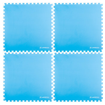 inSPORTline, Mata fitness, EVA 40, 200x200 cm, niebieska - inSPORTline
