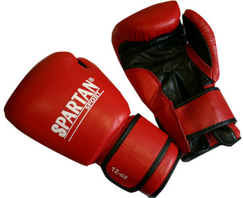 inSPORTline, Rękawice bokserskie Spartan, czerwony, rozmiar M - inSPORTline