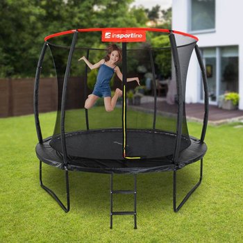 inSPORTline, Trampolina ogrodowa z siatką wewnętrzną, Flea, 10 FT/305 cm, zestaw - inSPORTline