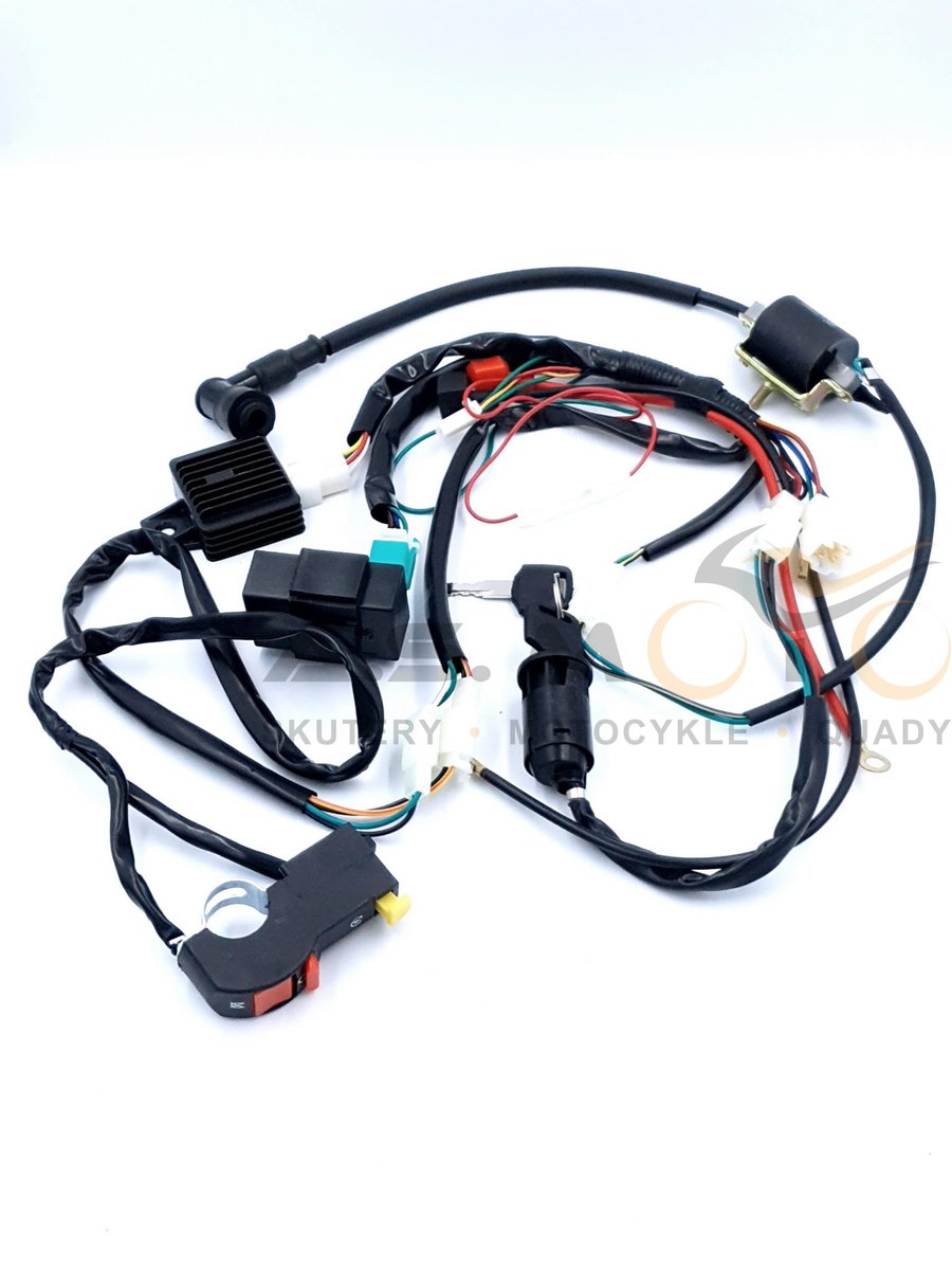 Instalacja Elektryczna Cross 110, 125 Z Osprzętem - A.S. MOTO ...