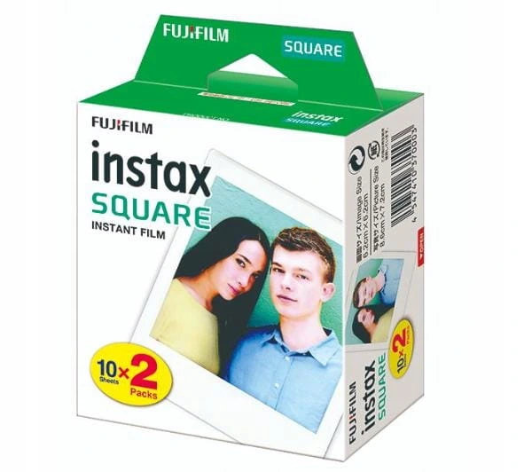 Instax-FUJIFILM Instax-FUJIFILM, wkłady do aparatu Instax Square, 2x10/PK