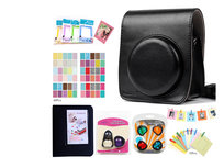 Instax-FUJIFILM, zestaw: 8w1 futerał + Album + ramki + filtry do aparatu Instax Mini 90 CAIUL