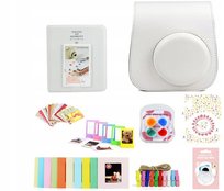 Instax-FUJIFILM, zestaw: 8w1 pokowiec+ramki+Album do Instax Mini 11, biały