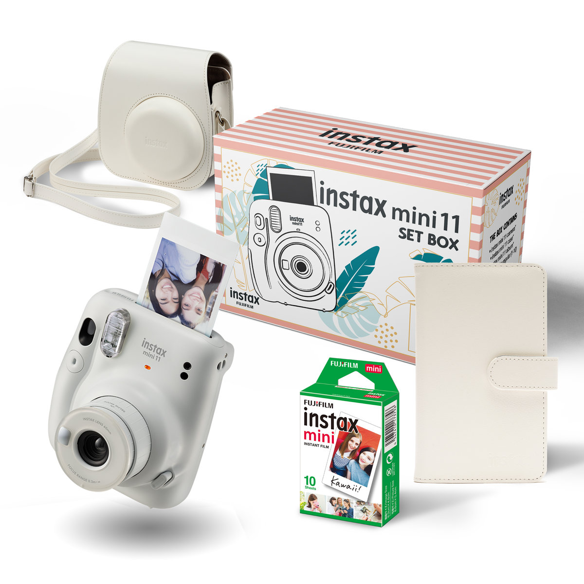 Album Fotografico Fujifilm Instax Mini Con 180 Tasche E Aree Memo, Copertina Rigida In Microsuede - 2