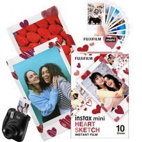 INSTAX MINI 11 8 9 12 HEART WKŁADY FUJIFILM 10 SZT DO APARATU