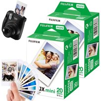 INSTAX MINI GLOSSY 11 8 9 12 WKŁADY FUJIFILM 40 SZT DO APARATU