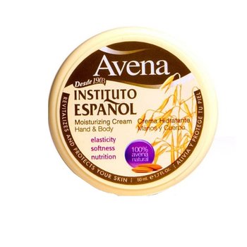 Instituto Espanol, Avena, krem do ciała i rąk z wyciągiem z owsa, 50 ml - Instituto Espanol