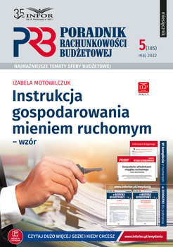 Instrukcja gospodarowania mieniem ruchomym-wzór - Motowilczuk Izabela