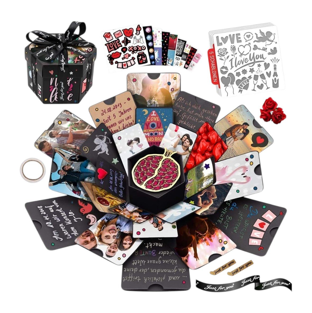Scraping K Rend Int!Rend Xxl Pudełko Wybuchowe Scrapbooking Album 3D Diy Prezent ...