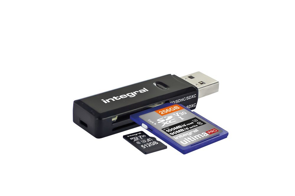 Integral MultiCard Reader - Czytnik kart pamięci SD/microSD, USB 3.1 ...