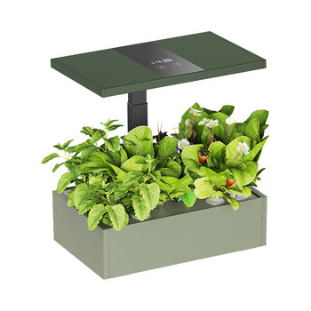 Inteligentna doniczka 10l SMART Garden zielona z ekranem LCD - Spacetronik