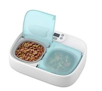 Inteligentna dwukomorowa miska z wkładem chłodzącym Petoneer Two-Meal Feeder, 31192