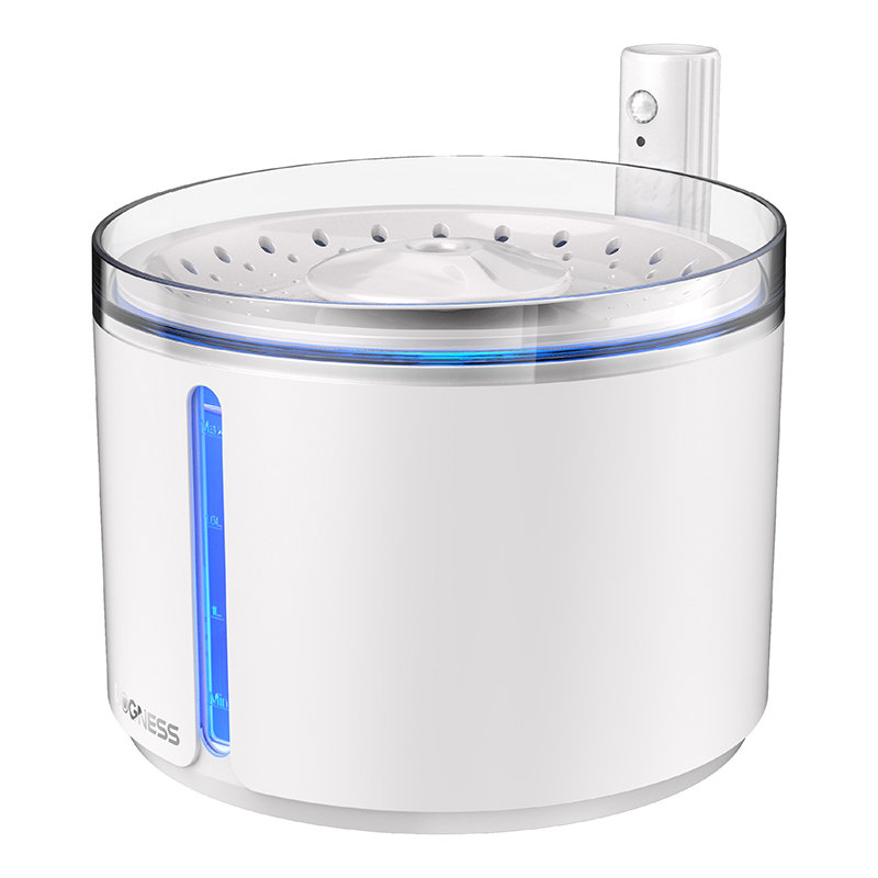 Dogness Dogness Biały Inteligentna Fontanna/Poidło D08 Z Czujnikiem Dla Psa I Kota 2,2L (Biały)