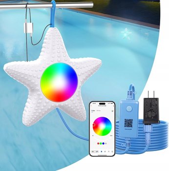 Inteligentna Lampa Basenowa Led Rozgwiazda Podwodna Rgb (B3906) - Inny producent